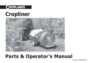 CROPLINER HS2000 NZ MANUAL