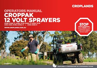 CROPPAK 12V SPRAYERS MANUAL VERSION D
