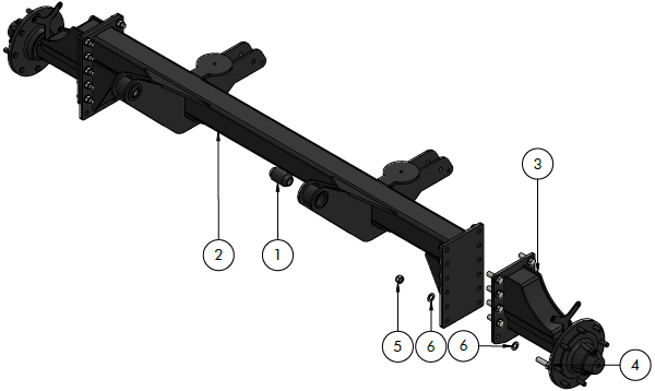 BP-650-GR-12-0A – AXLE STD ROBOT READY PINTO 3000L V2