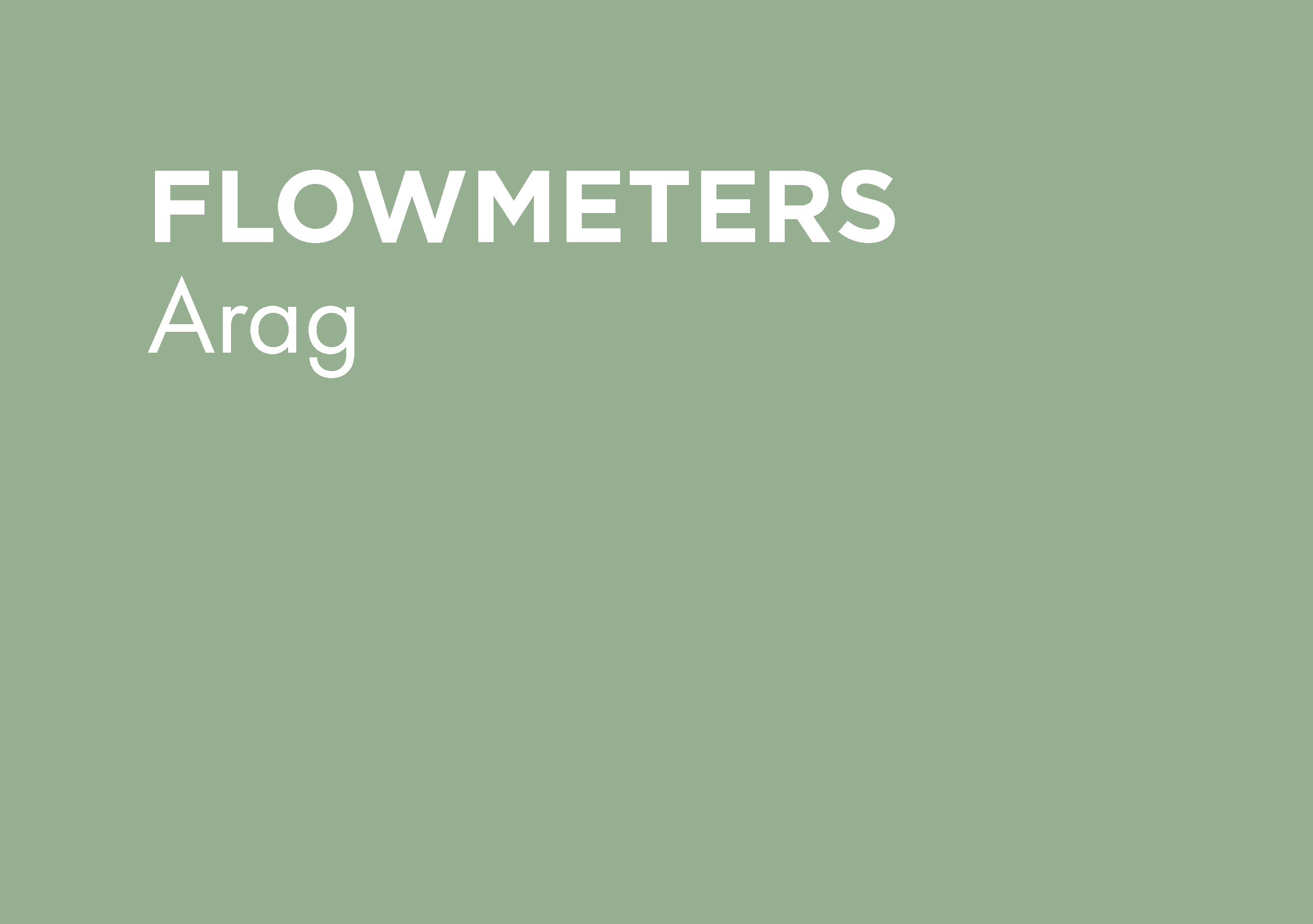 WOLF FLOW METER ¾”MALE THREAD BRASS FLANGE 10-200LPM(PDF)